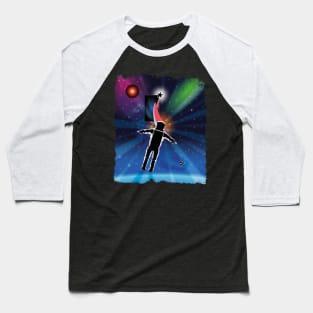 Astronaut evolution Baseball T-Shirt